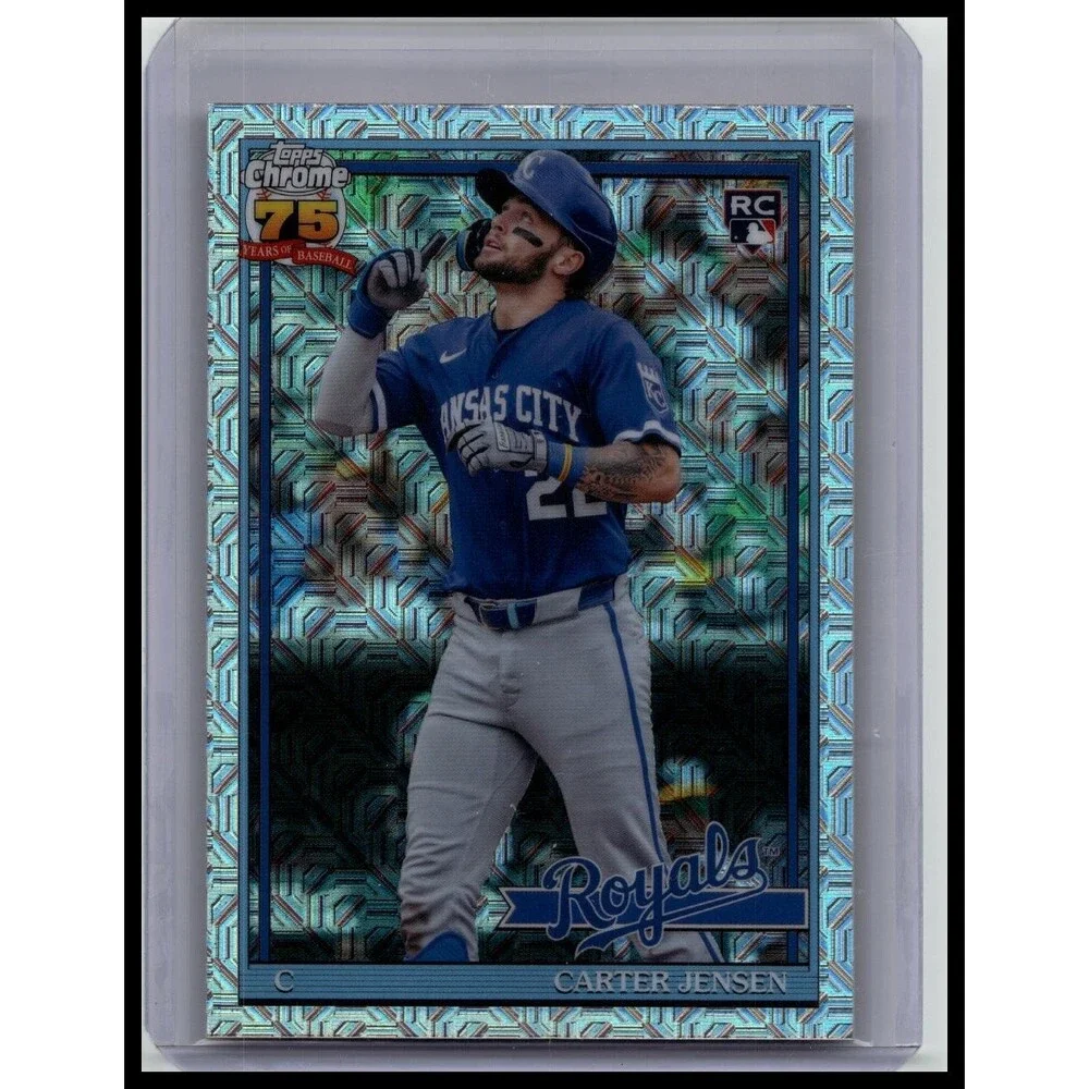 2026 Topps Carter Jensen #91C2-36 1991 Topps Baseball 35th Chrome (Series Two)